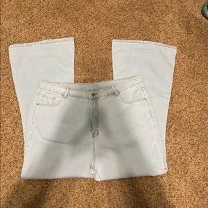 NWOT Shein flare plus size jeans